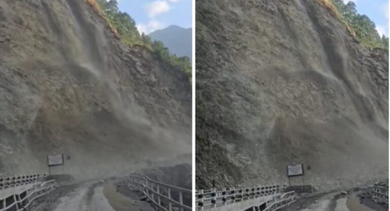 मुग्लिन–नारायणगढ सडकमा ठूलाे पहिराे, तत्काल नखुल्ने