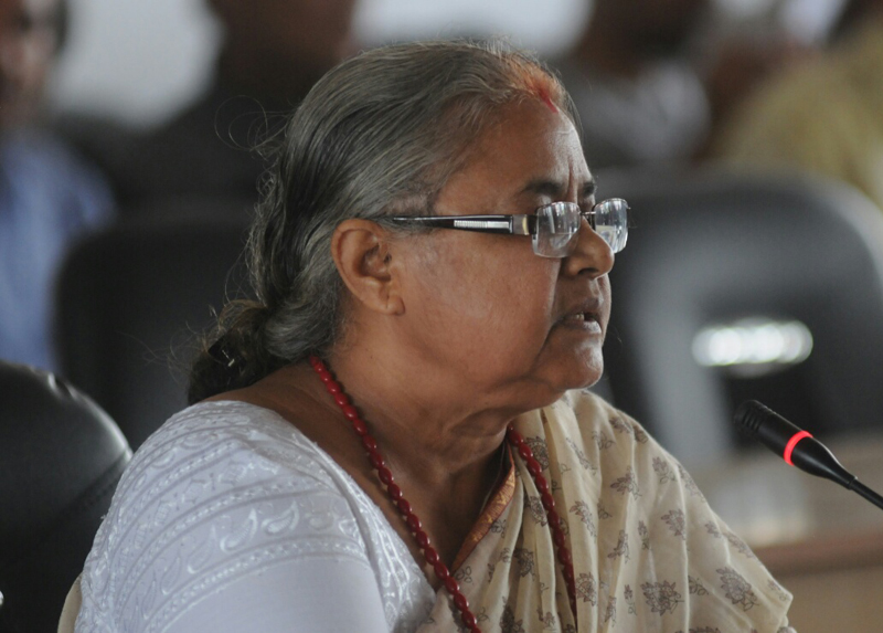 सेनासँग एजेण्डामा छलफल गर्न सुशीला कार्की नाम प्रस्ताव