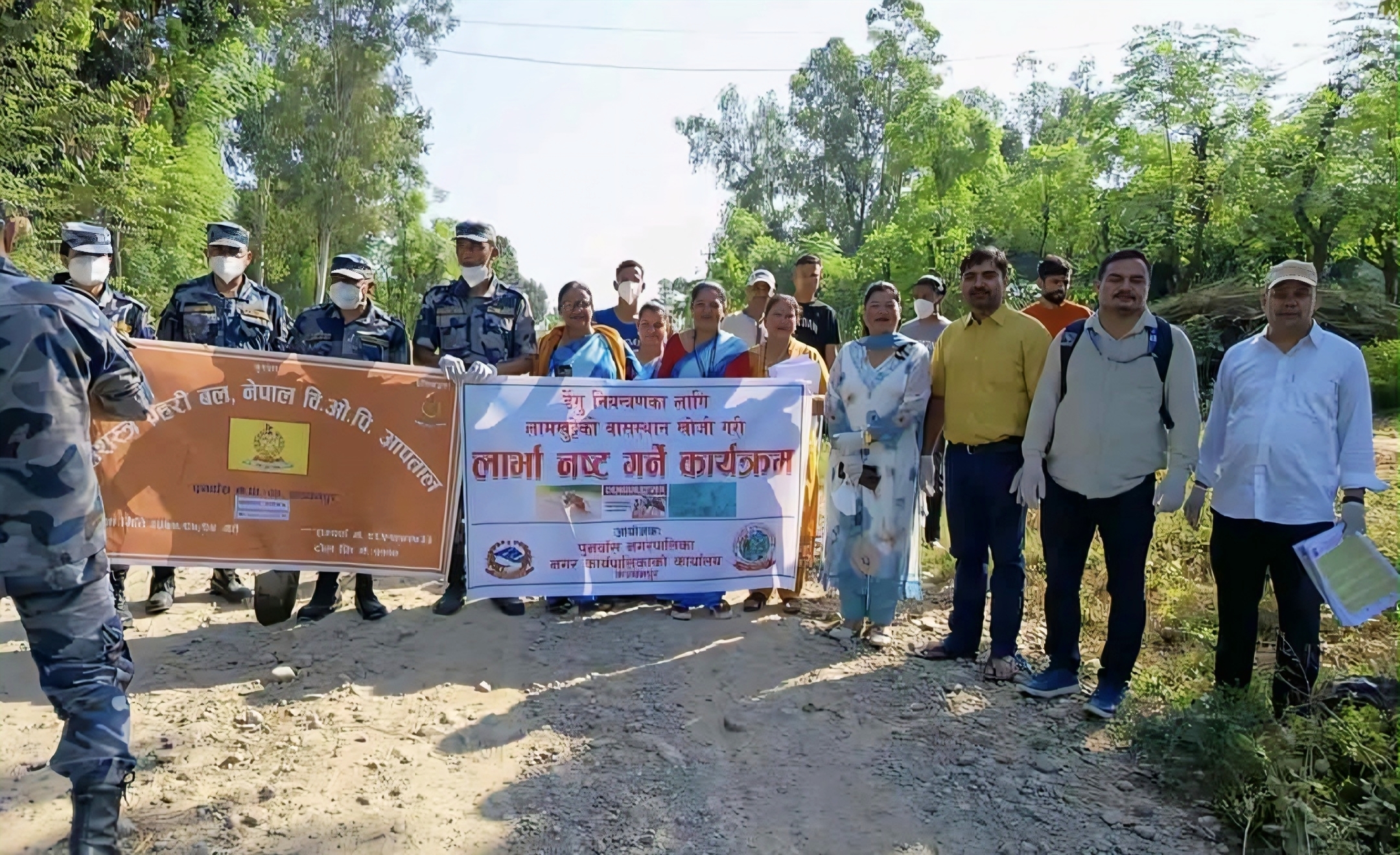 डेंगु नियन्त्रणका लागि पुनर्वासमा ‘लामखुट्टे नष्ट गर’ अभियान सुरु