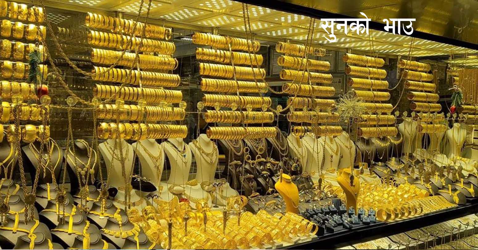 सुनको भाउमा नयाँ कीर्तिमान, तोलाको २ लाख ४० हजार नाघ्यो