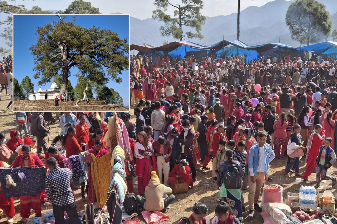 बैतडीको कैलपाल धुरा मन्दिरमा धुरा मेला हुने