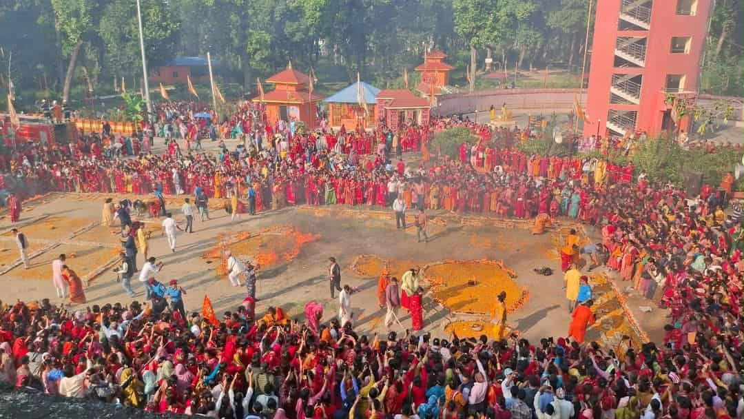 धनगढीको शिवपुरी धाममा ११ करोड दीप प्रज्वलन