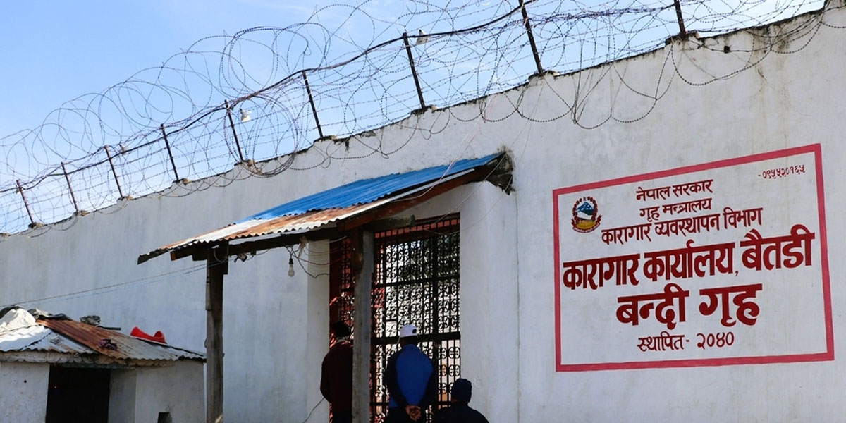 बैतडी कारागारका ५९ जना कैदी बन्दीलाई स्थानान्तरण गरियो