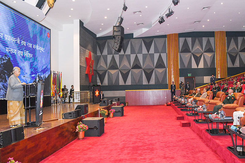 चुनावी सुरक्षाको जिम्मेवारी पूरा गर्न सेनालाई प्रधानमन्त्रीको निर्देशन