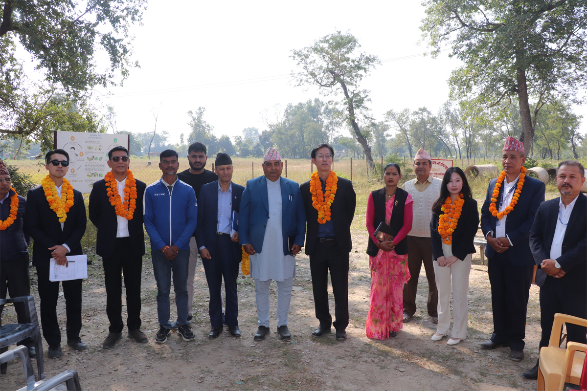 कृष्णपुरमा कोरियन सहयोगमा आधुनिक प्राविधिक शिक्षालय निर्माण हुँदै