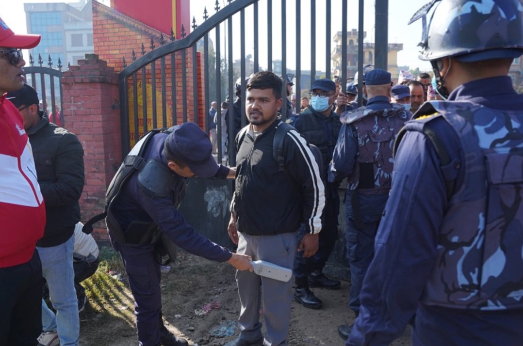 उद्घाटन स्थलमा कडा सुरक्षा जाँच