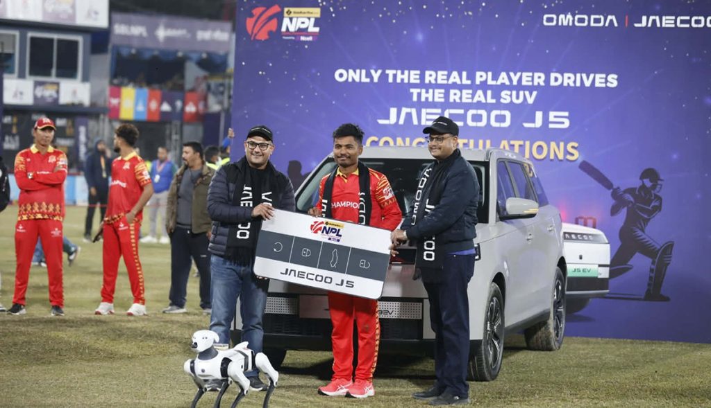 रोहित पौडेलले जिते कार