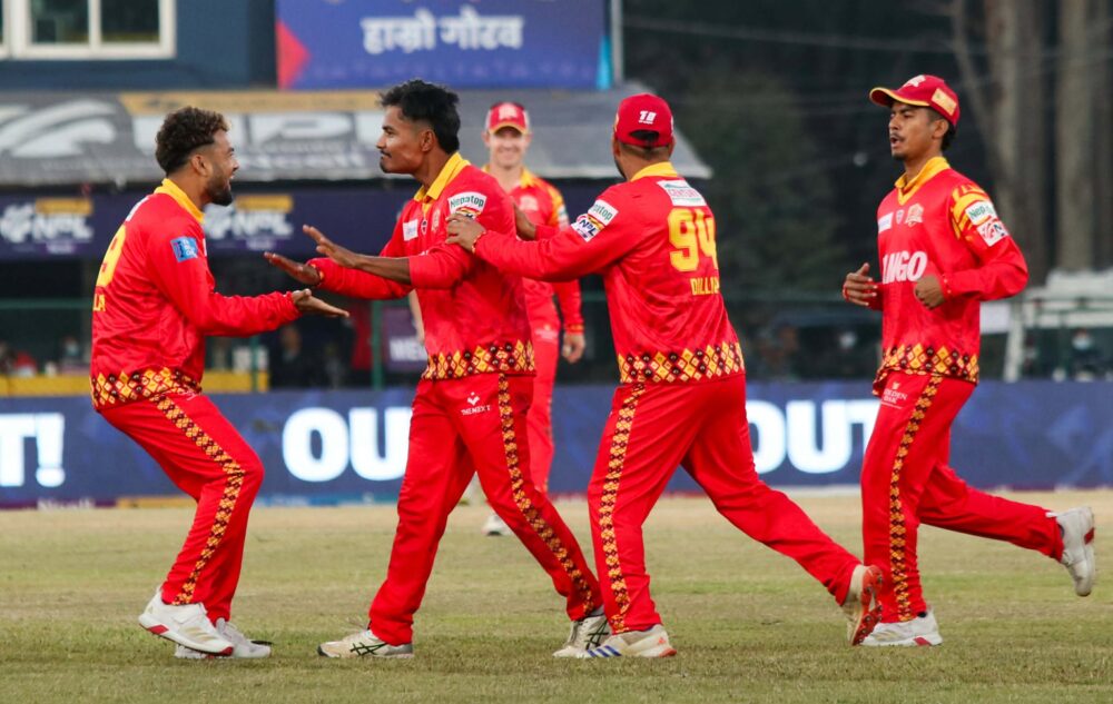 काठमान्डुलाई ४ विकेटले हराउँदै लुम्बिनी क्वालिफायरमा