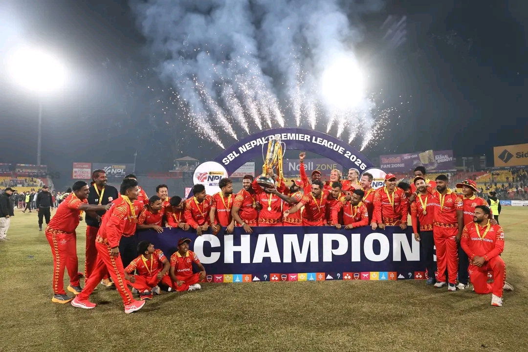 लुम्बिनी लायन्सले जित्यो एनपीएल सिजन २ को उपाधि