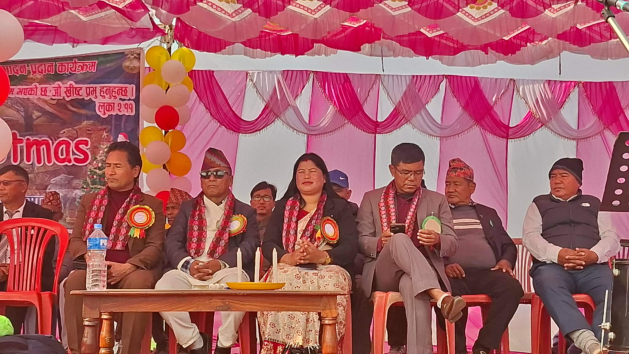 कञ्चनपुर : पुनर्वासमा ख्रिष्टमस डे भव्य रूपमा मनाइयो