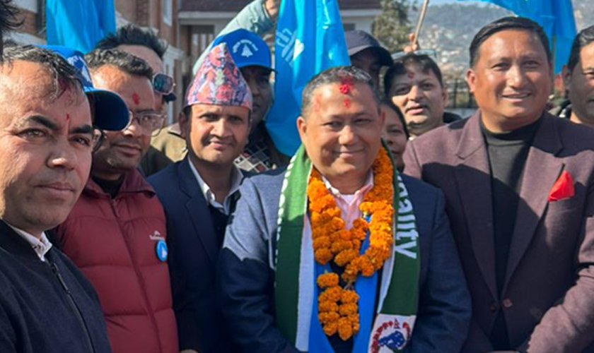 काठमाडौँ–६ मा रास्वपाका खनाल विजयी