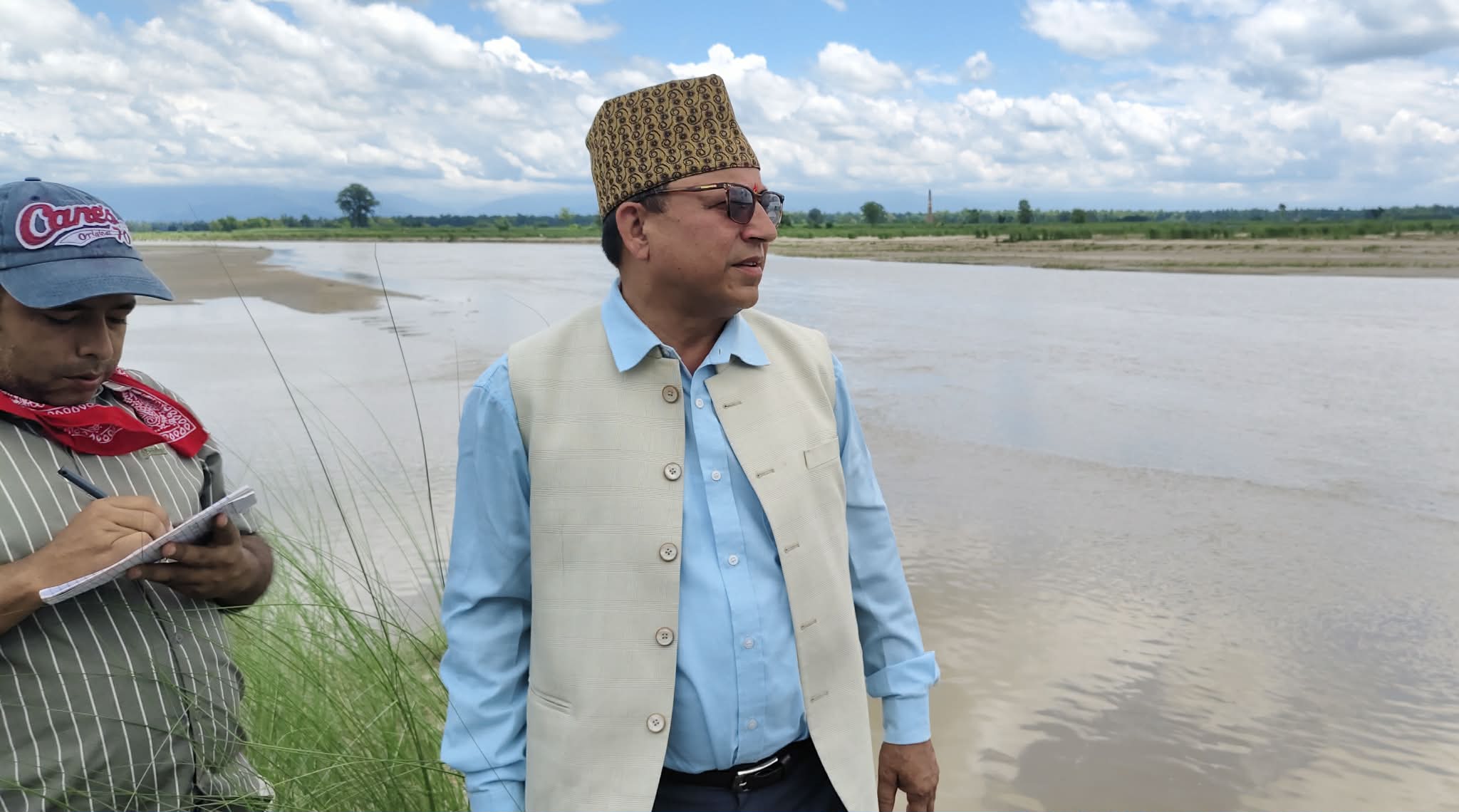 सांसद धामीको पहलमा चौधर नदी नियन्त्रण योजना संघीय सरकारमा, २ करोड बजेट विनियोजन