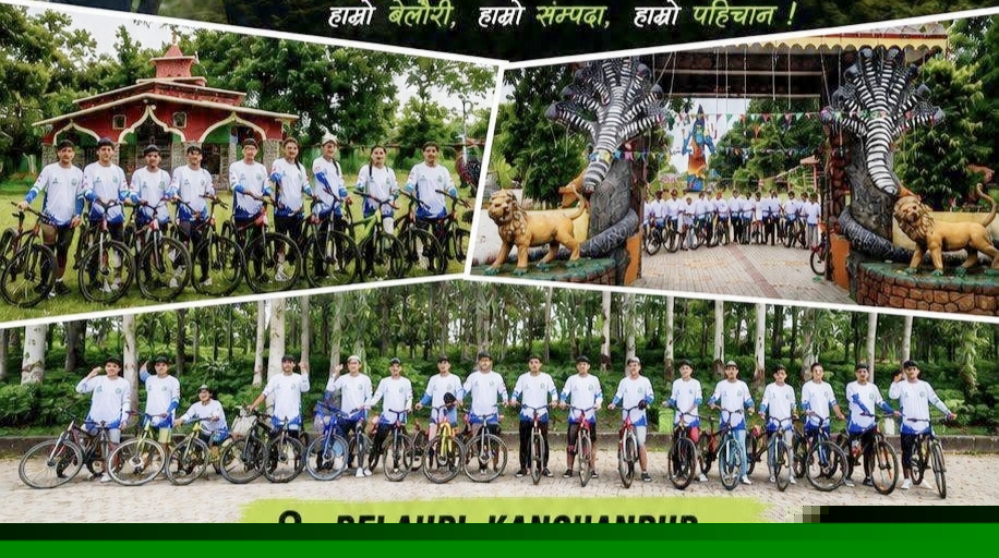 कञ्चनपुर : बेलौरीमा ‘ओल्के हेरिटेज राइड’ सम्पन्न